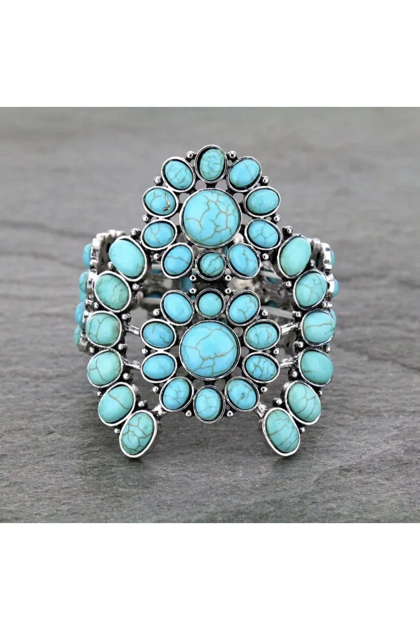 Squash Blossom Stretch Bracelet