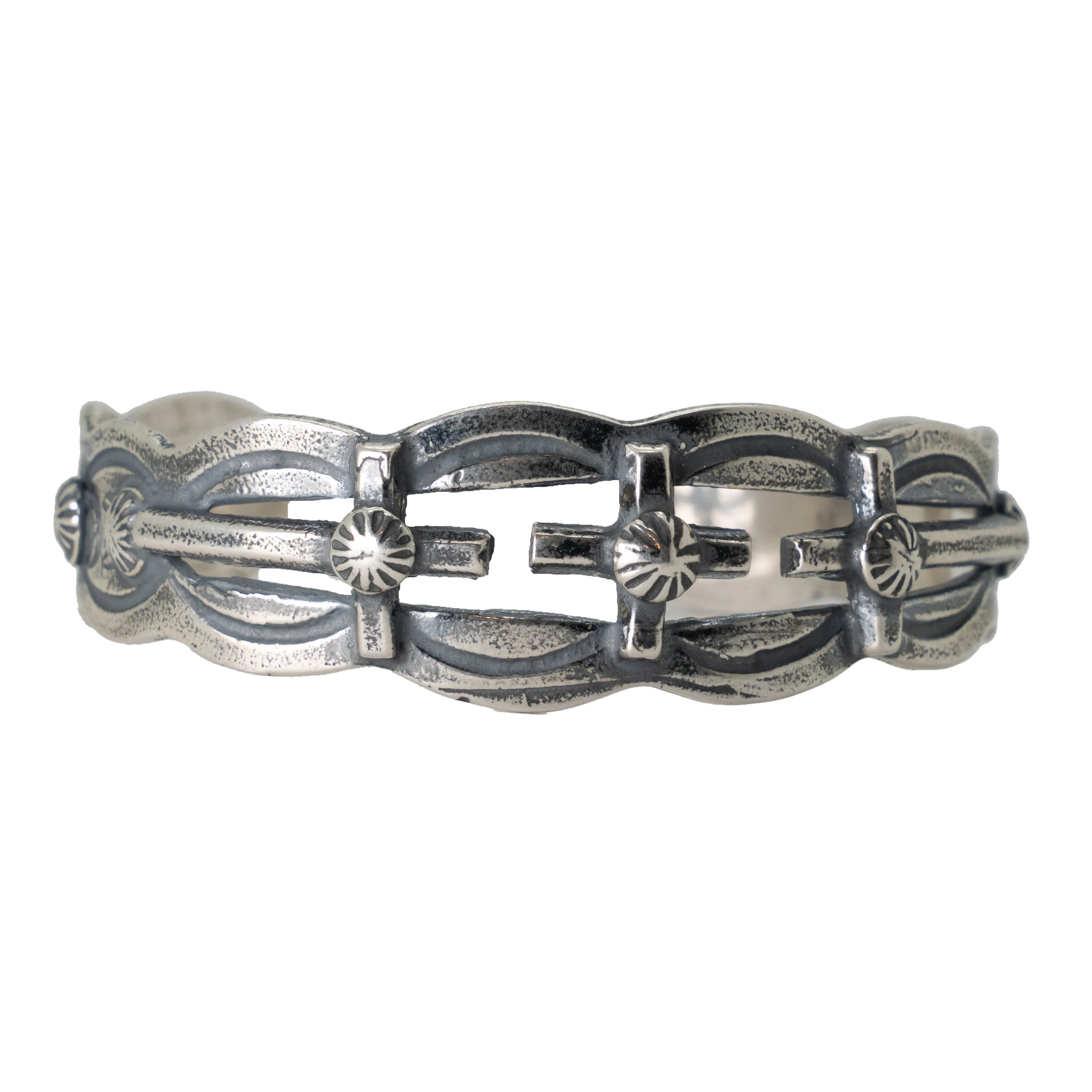 Sterling Cross Bracelet