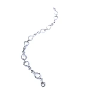 Sterling Silver Infinity Bracelet