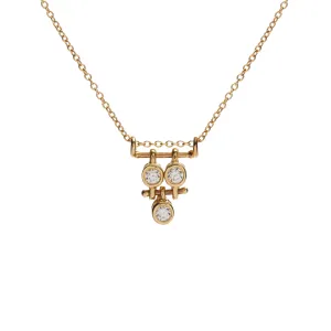 The Petite Diadem Drop Necklace
