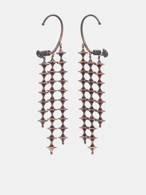 Toupie River Earrings (TOU-EAR-COP-COPPER)
