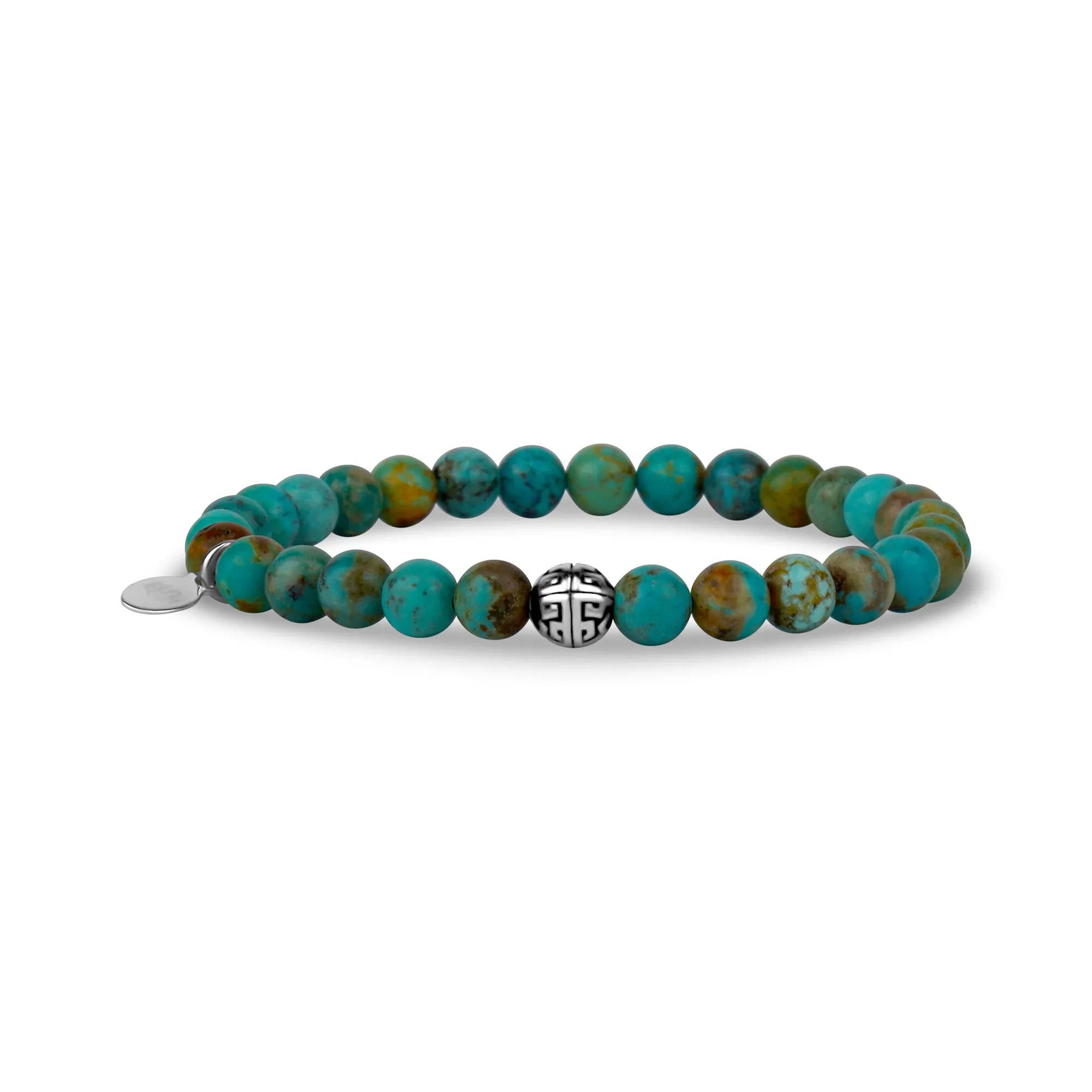 Turquoise Bead Bracelet | 6MM