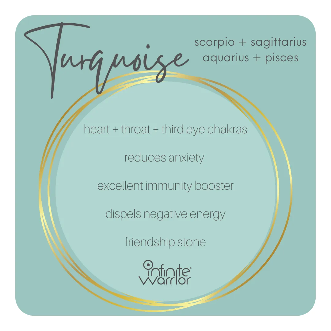 Turquoise   Sandalwood Bracelet Essential Oil Diffuser | Triangle Collection