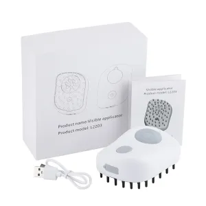 Visual Scalp Medication Comb With LED